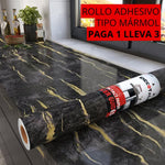 ROLLO DE MARMOL ADHESIVO PREMIUM - RESISTENTE AL CALOR Y HUMEDAD - ENVÍO GRATIS